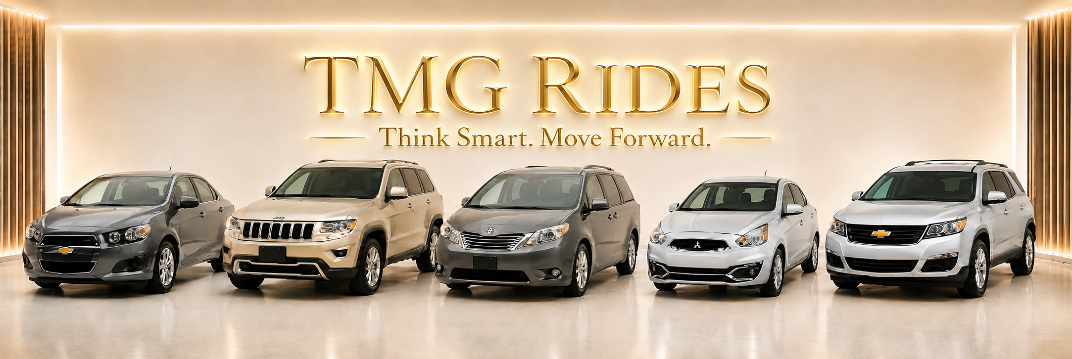 The full TMG Rides fleet lineup